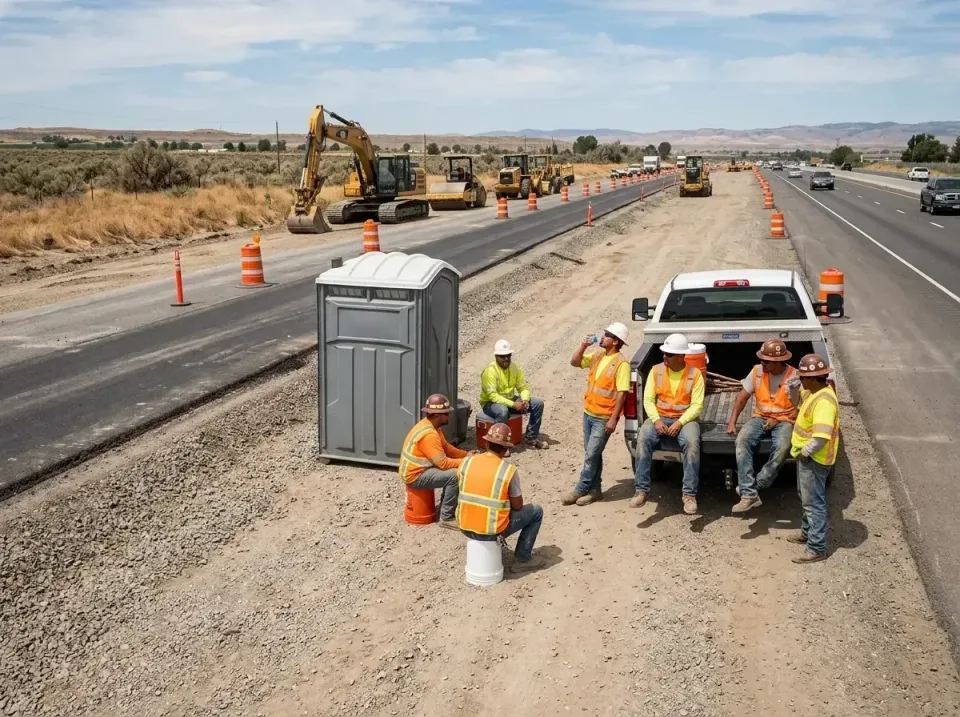 highway-road-construction-crew-007 — frequently asked questions, Porta Potty and Restroom Rentals in Cary, NC
